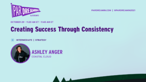 Creating success through consistencyAshley Anger